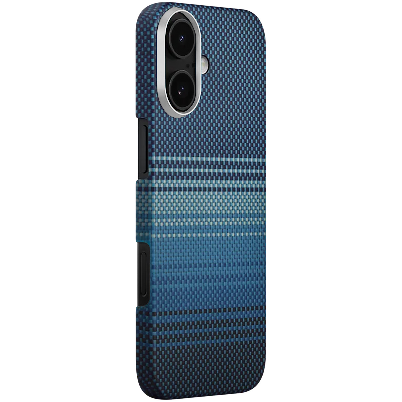 Чохол PC Carbon Protection Slim with Magnetic Fit для Apple iPhone 17 (6.3"), Blue, Пластик, купити оптом з доставкою