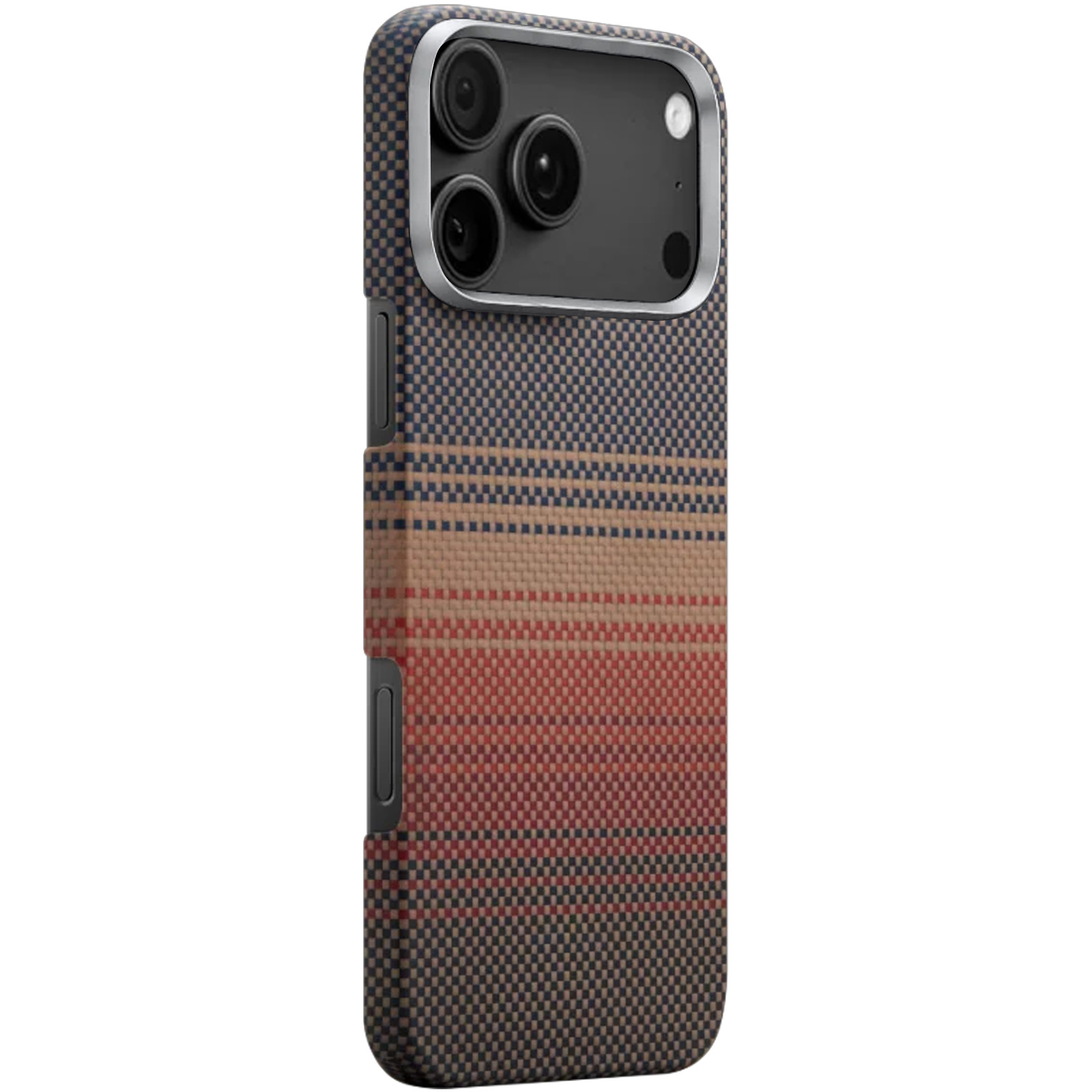Чохол PC Carbon Protection Slim with MagSafe для Apple iPhone 17 Pro Max (6.9"), Red, Пластик, купити оптом з доставкою