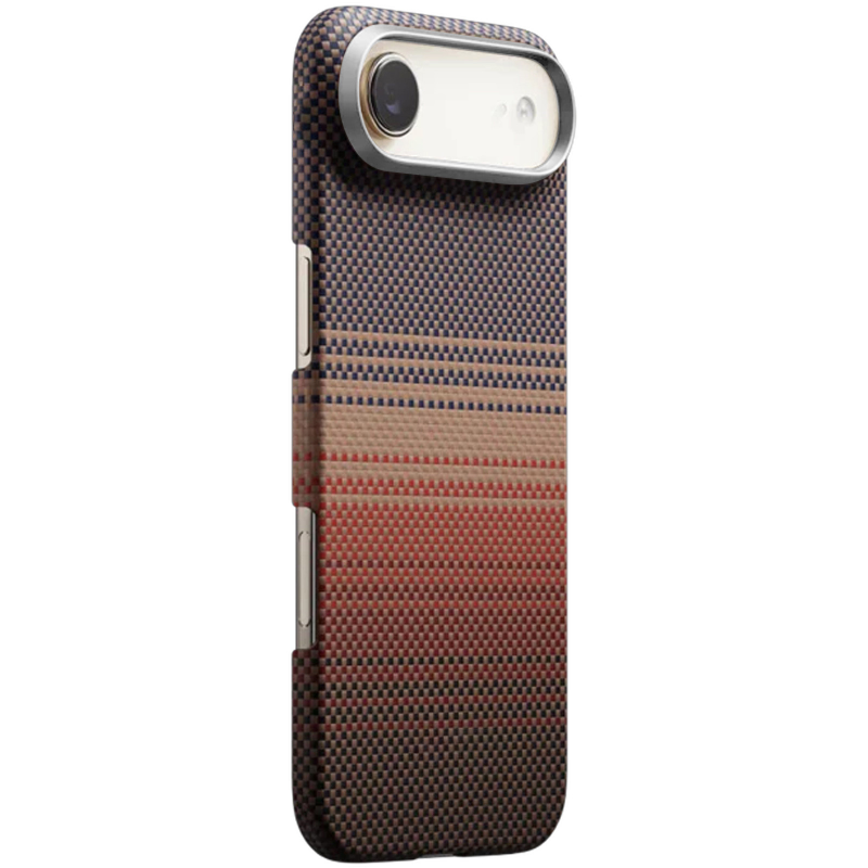 Чохол PC Carbon Protection Slim with Magnetic Fit для Apple iPhone 17 Air (6.5"), Red, Пластик, купити оптом з доставкою