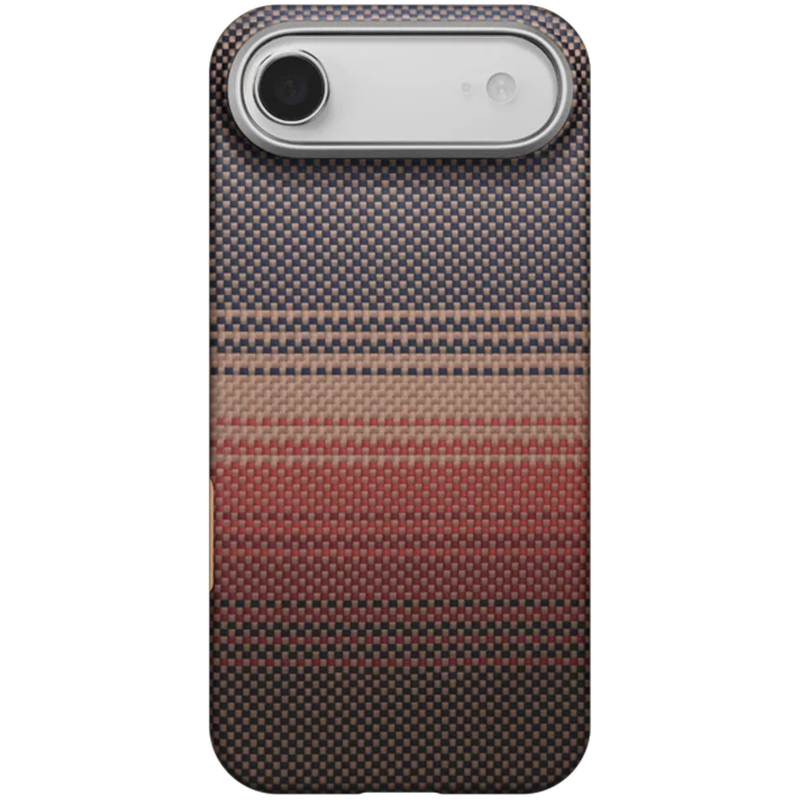 Чохол PC Carbon Protection Slim with Magnetic Fit для Apple iPhone 17 Air (6.5"), Red 1, Пластик, купити оптом з доставкою