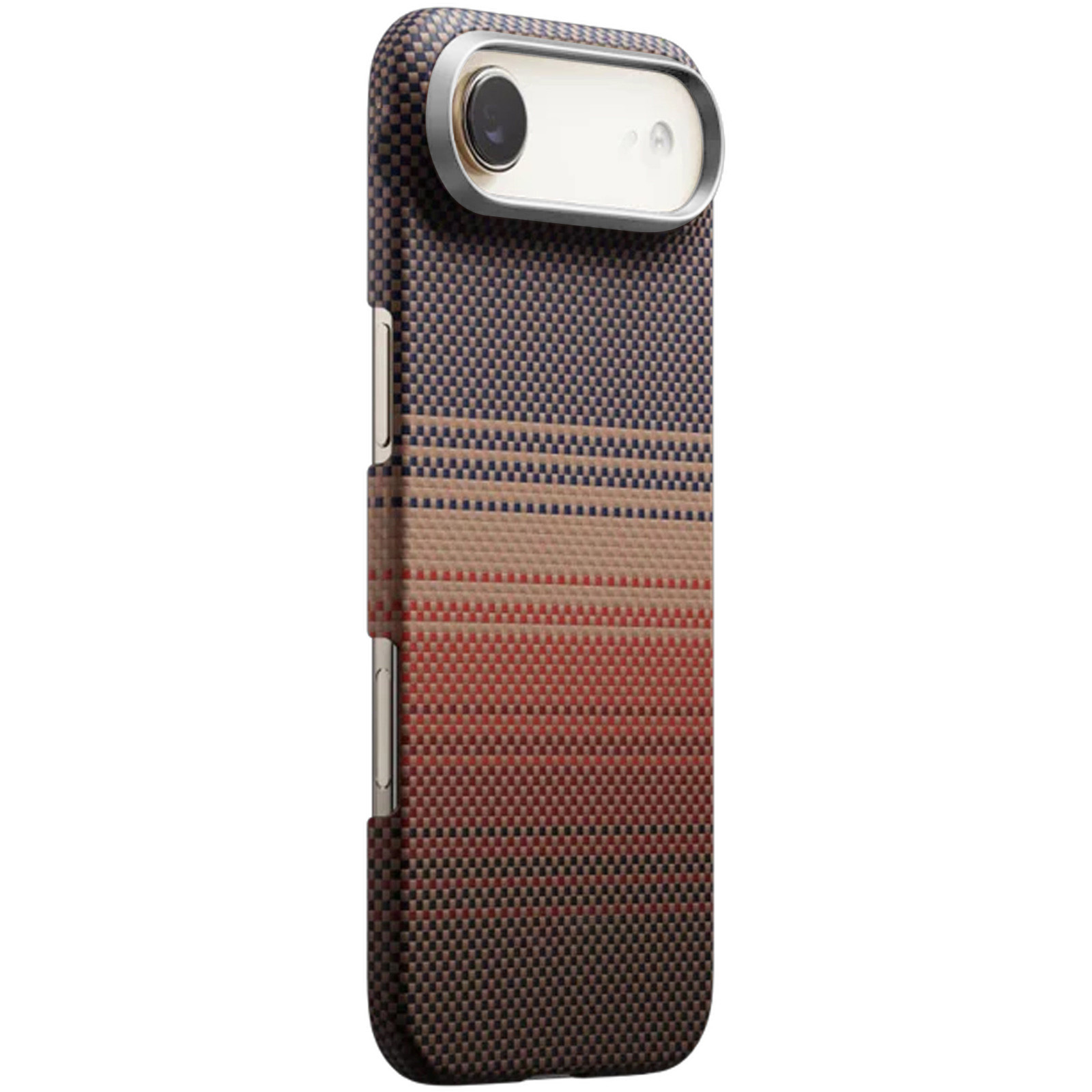 Чохол PC Carbon Protection Slim with Magnetic Fit для Apple iPhone 17 Air (6.5"), Red, Пластик, купити оптом з доставкою