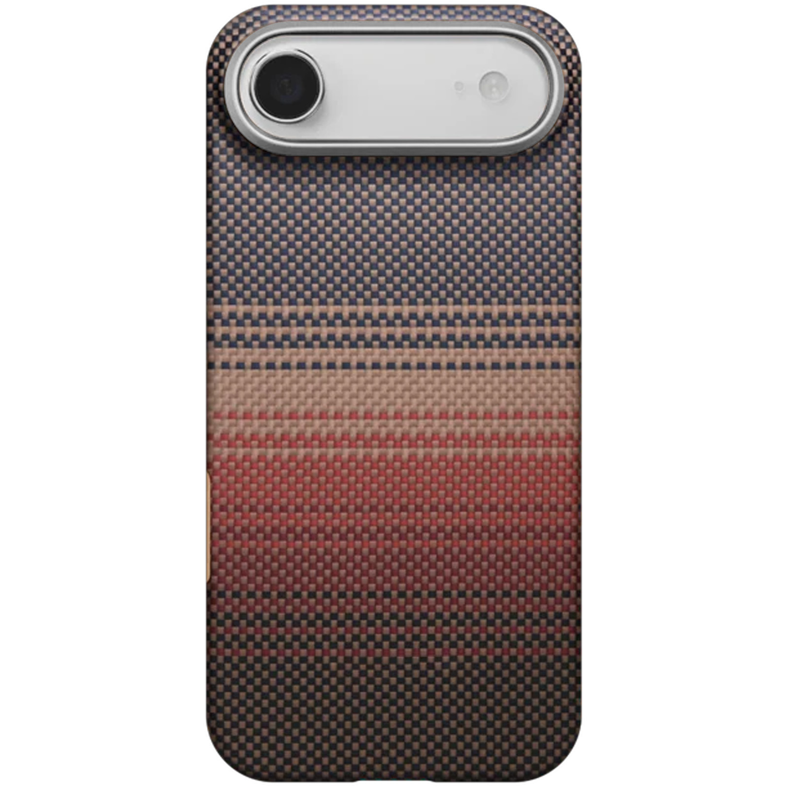 Чохол PC Carbon Protection Slim with Magnetic Fit для Apple iPhone 17 Air (6.5"), Red 1, Пластик, купити оптом з доставкою