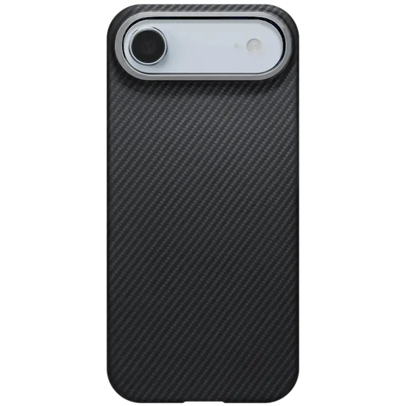 Чохол PC Carbon Protection Slim with MagSafe для Apple iPhone 17 Air (6.5"), Black 1, Пластик, купити оптом з доставкою