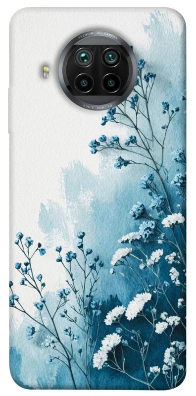 Чехол itsPrint Blue minimal для Xiaomi Mi 10T Lite / Redmi Note 9 Pro 5G, цветы, купить оптом с доставкой