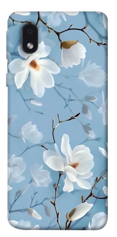 Чохол itsPrint Cold white для Samsung Galaxy M01 Core / A01 Core, квіти, купити оптом з доставкою