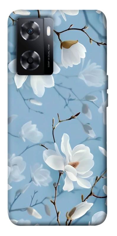 Чехол itsPrint Cold white для OnePlus Nord N20 SE, цветы, купить оптом с доставкой