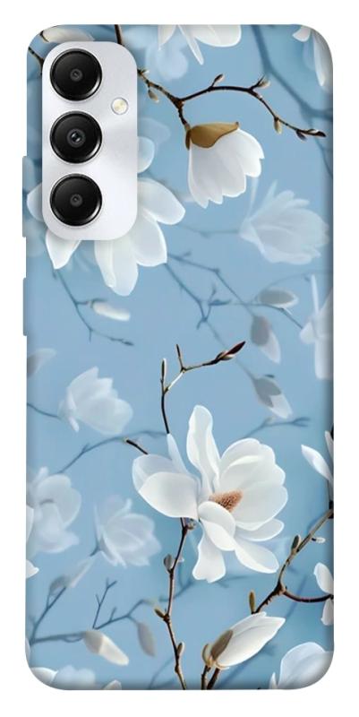 Чехол itsPrint Cold white для Samsung Galaxy A05s, цветы, купить оптом с доставкой