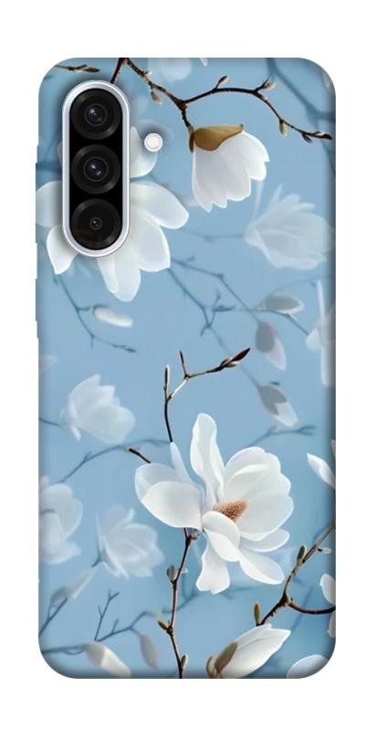 Чехол itsPrint Cold white для Samsung Galaxy A36 5G, цветы, купить оптом с доставкой