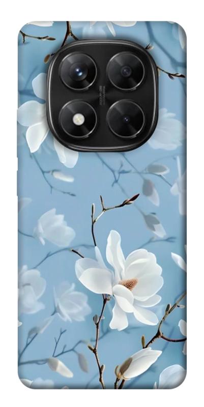 Чехол itsPrint Cold white для Xiaomi Redmi Note 14 Pro 5G, цветы, купить оптом с доставкой