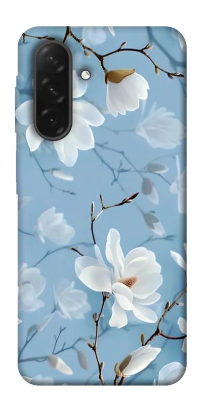 Чехол itsPrint Cold white для Samsung Galaxy A26 5G, цветы, купить оптом с доставкой