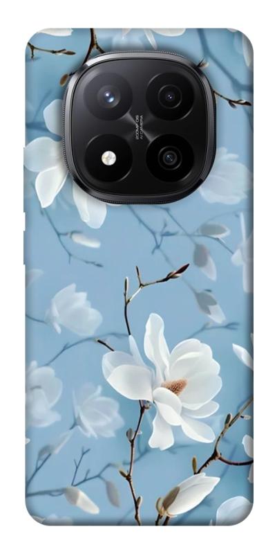 Чехол itsPrint Cold white для Xiaomi Redmi Note 14 Pro+ 5G, цветы, купить оптом с доставкой