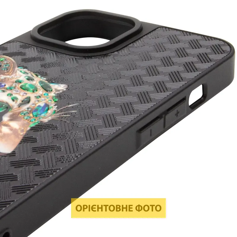 Чехол TPU+PC Crystal Hunt with Magnetic Fit для Apple iPhone 13 / 14 (6.1"), Black 4, TPU+PC, купить оптом с доставкой