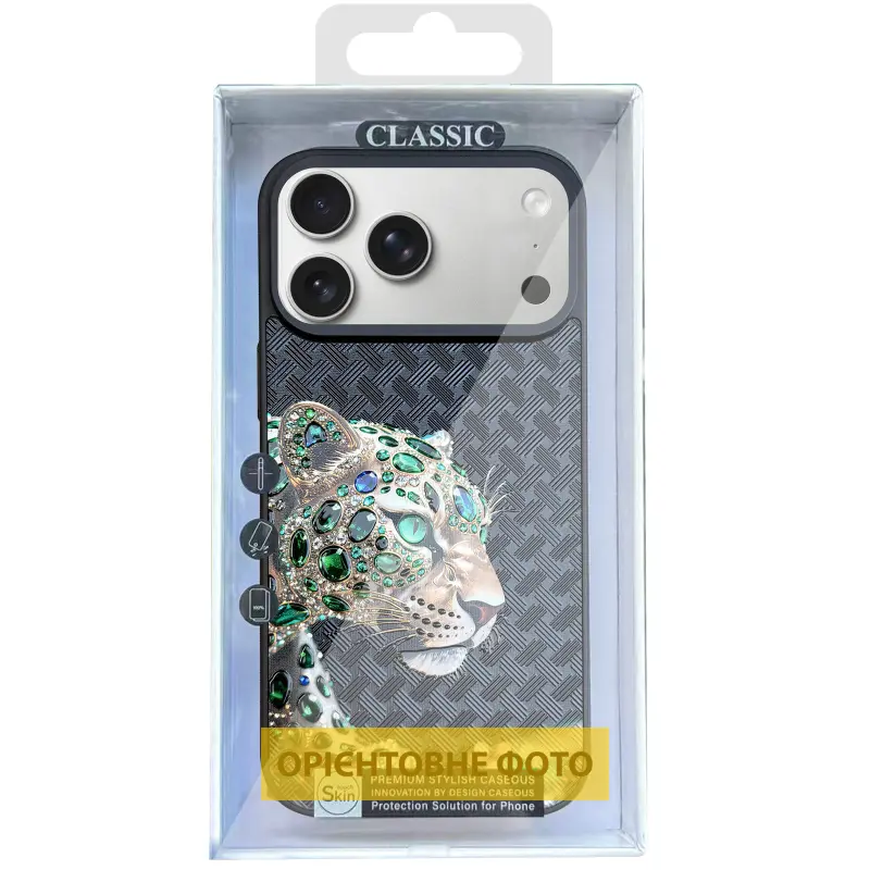 Чехол TPU+PC Crystal Hunt with Magnetic Fit для Apple iPhone 16 (6.1"), Black 2, TPU+PC, купить оптом с доставкой