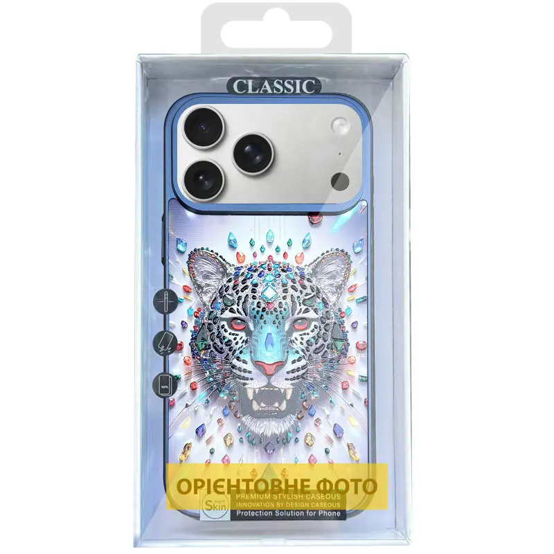 Чехол TPU+PC Crystal Hunt with Magnetic Fit для Apple iPhone 16 (6.1"), Blue 2, TPU+PC, купить оптом с доставкой