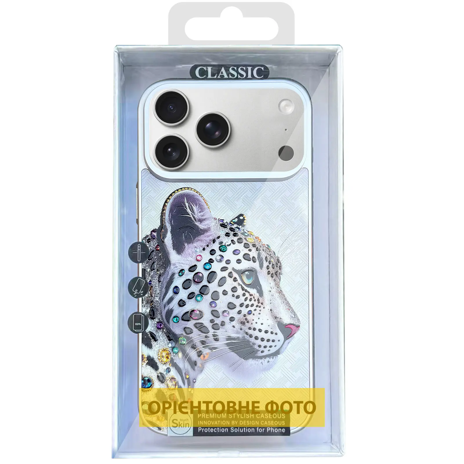 Чехол TPU+PC Crystal Hunt with Magnetic Fit для Apple iPhone 16 (6.1"), White 1, TPU+PC, купить оптом с доставкой