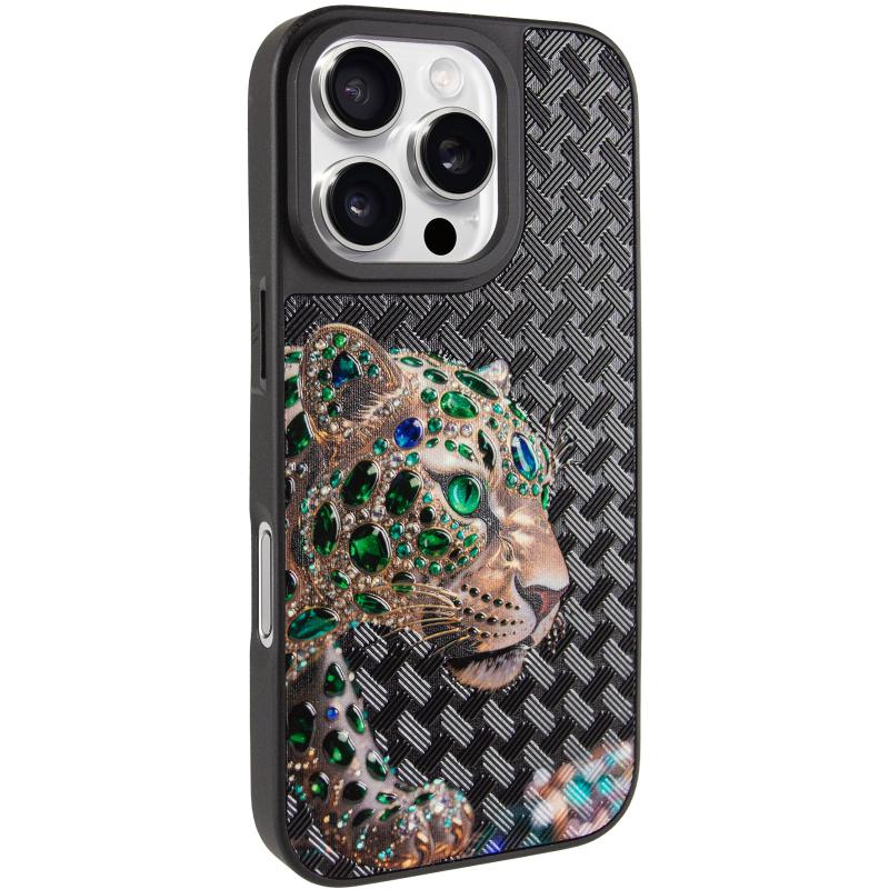 Чехол TPU+PC Crystal Hunt with MagSafe для Apple iPhone 16 Pro (6.3) на картинке №1