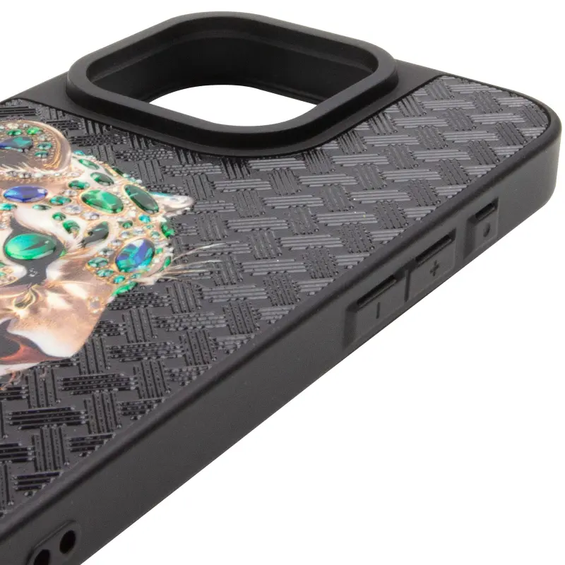 Чехол TPU+PC Crystal Hunt with Magnetic Fit для Apple iPhone 16 Pro (6.3"), Black 3, TPU+PC, купить оптом с доставкой