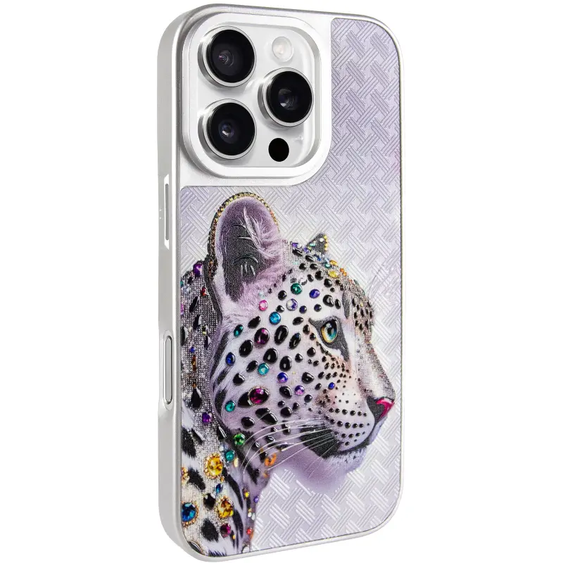 Чехол TPU+PC Crystal Hunt with Magnetic Fit для Apple iPhone 16 Pro Max (6.9"), White, TPU+PC, купить оптом с доставкой