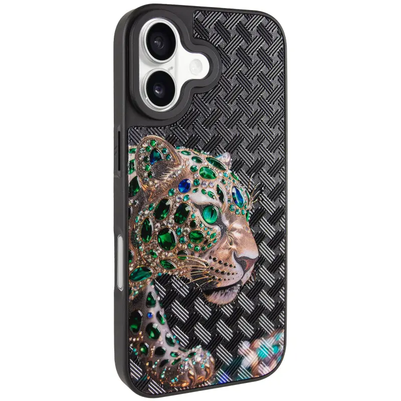 Чехол TPU+PC Crystal Hunt with Magnetic Fit для Apple iPhone 17 (6.3"), Black, TPU+PC, купить оптом с доставкой