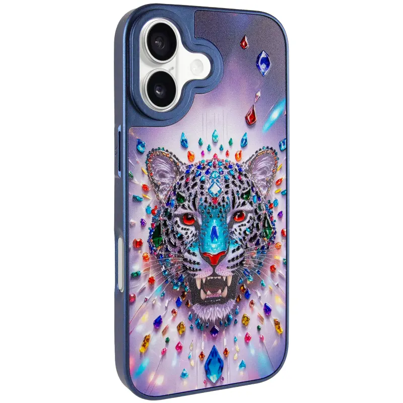 Чехол TPU+PC Crystal Hunt with Magnetic Fit для Apple iPhone 17 (6.3"), Blue, TPU+PC, купить оптом с доставкой