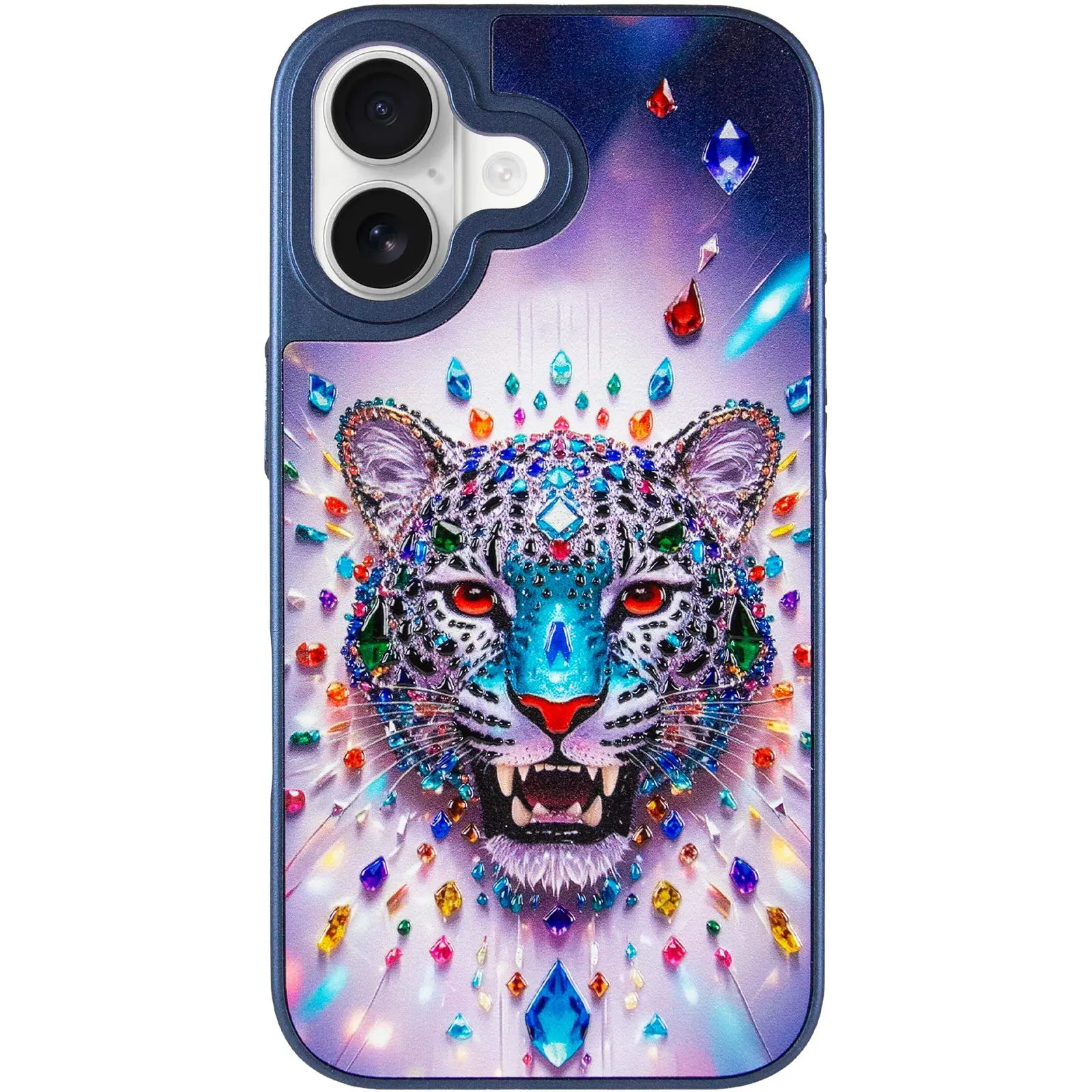 Чехол TPU+PC Crystal Hunt with Magnetic Fit для Apple iPhone 17 (6.3"), Blue 1, TPU+PC, купить оптом с доставкой