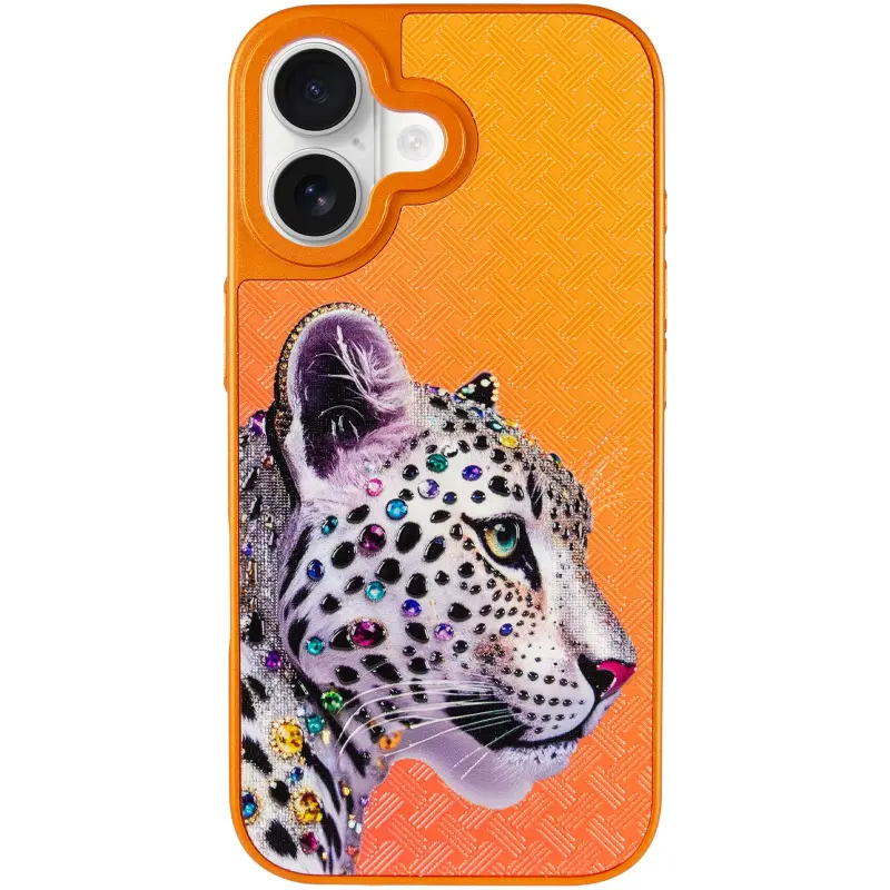 Чехол TPU+PC Crystal Hunt with Magnetic Fit для Apple iPhone 17 (6.3"), Orange 1, TPU+PC, купить оптом с доставкой