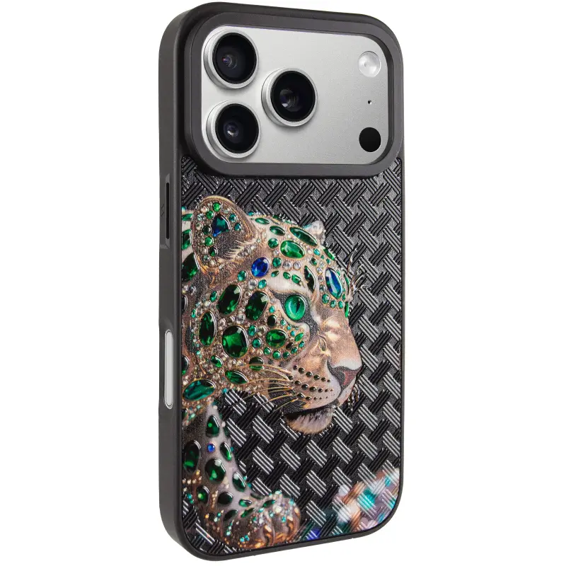 Чехол TPU+PC Crystal Hunt with Magnetic Fit для Apple iPhone 17 Pro (6.3"), Black, TPU+PC, купить оптом с доставкой