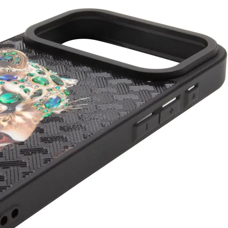 Чехол TPU+PC Crystal Hunt with Magnetic Fit для Apple iPhone 17 Pro (6.3"), Black 3, TPU+PC, купить оптом с доставкой
