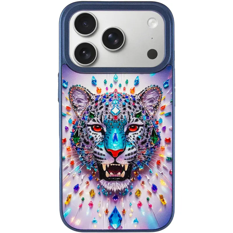 Чехол TPU+PC Crystal Hunt with Magnetic Fit для Apple iPhone 17 Pro (6.3"), Blue 1, TPU+PC, купить оптом с доставкой