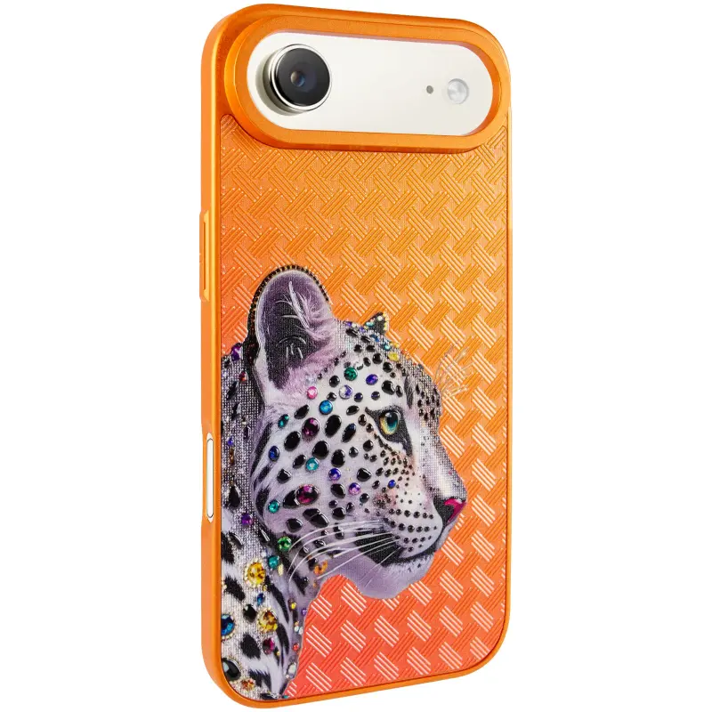 Чехол TPU+PC Crystal Hunt with Magnetic Fit для Apple iPhone 17 Air (6.5"), Orange, TPU+PC, купить оптом с доставкой