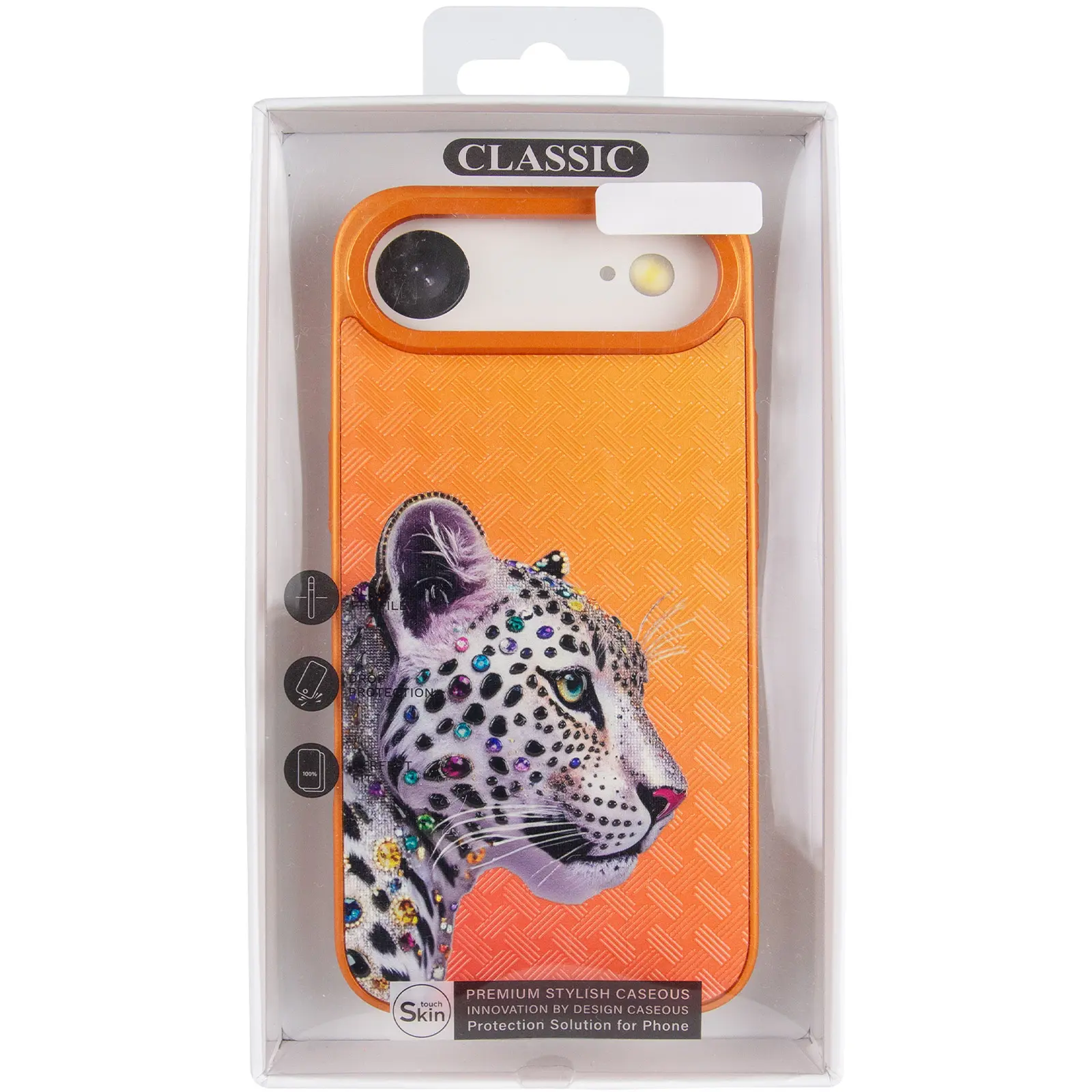 Чехол TPU+PC Crystal Hunt with Magnetic Fit для Apple iPhone 17 Air (6.5"), Orange 5, TPU+PC, купить оптом с доставкой