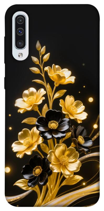 Чехол itsPrint Golden shine для Samsung Galaxy A50 (A505F) / A50s / A30s, цветы, купить оптом с доставкой