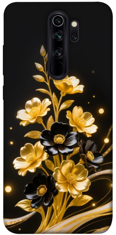 Чехол itsPrint Golden shine для Xiaomi Redmi Note 8 Pro, цветы, купить оптом с доставкой