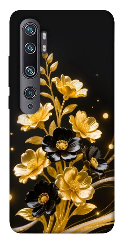 Чехол itsPrint Golden shine для Xiaomi Mi Note 10 / Note 10 Pro / Mi CC9 Pro, цветы, купить оптом с доставкой