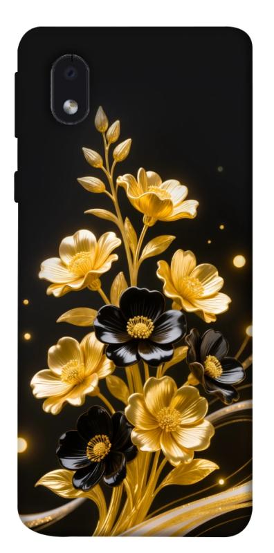 Чехол itsPrint Golden shine для Samsung Galaxy M01 Core / A01 Core, цветы, купить оптом с доставкой