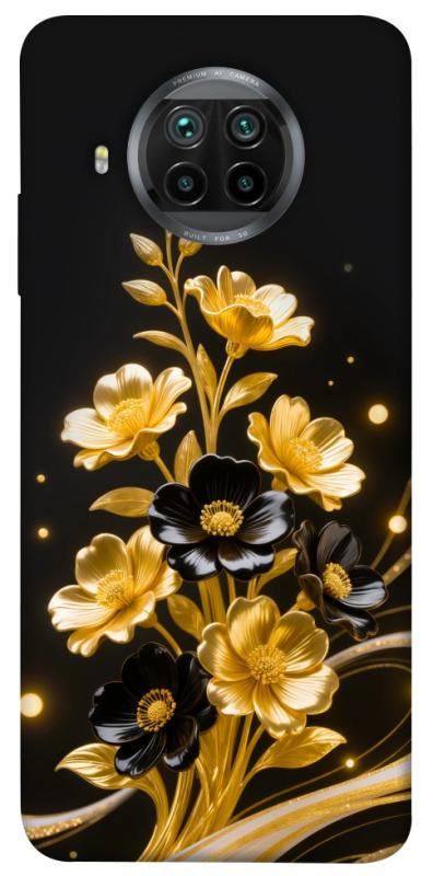 Чехол itsPrint Golden shine для Xiaomi Mi 10T Lite / Redmi Note 9 Pro 5G, цветы, купить оптом с доставкой