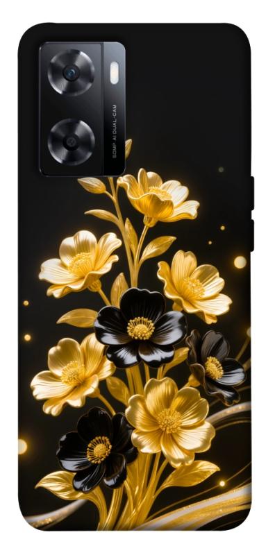 Чехол itsPrint Golden shine для OnePlus Nord N20 SE, цветы, купить оптом с доставкой