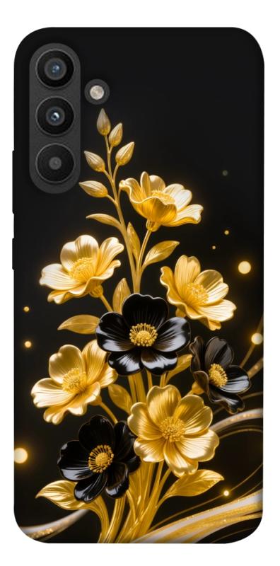 Чехол itsPrint Golden shine для Samsung Galaxy A34 5G, цветы, купить оптом с доставкой
