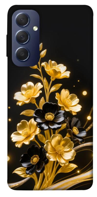 Чехол itsPrint Golden shine для Samsung Galaxy M54 5G, цветы, купить оптом с доставкой