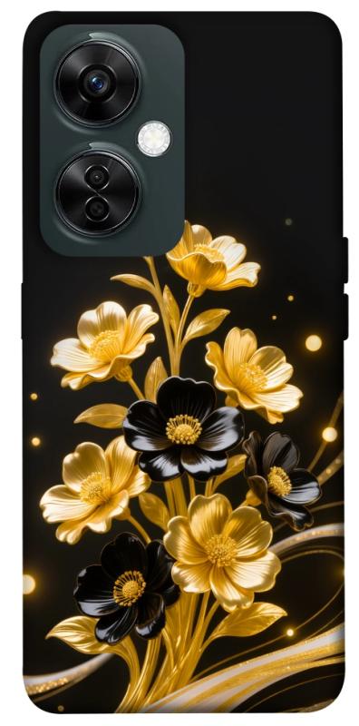 Чехол itsPrint Golden shine для OnePlus Nord CE 3 Lite, цветы, купить оптом с доставкой