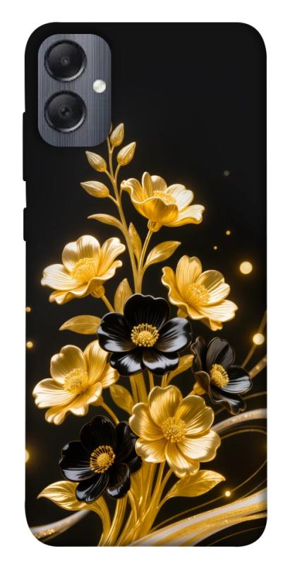 Чехол itsPrint Golden shine для Samsung Galaxy A05, цветы, купить оптом с доставкой