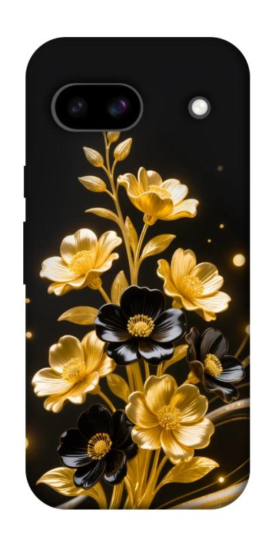 Чехол itsPrint Golden shine для Google Pixel 8a, цветы, купить оптом с доставкой
