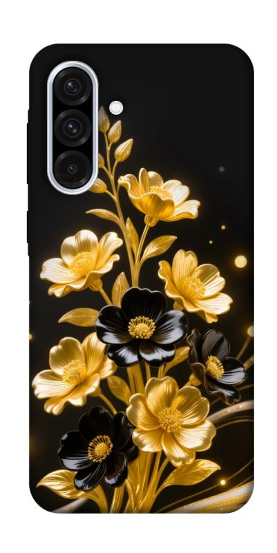 Чохол itsPrint Golden shine для Samsung Galaxy A36 5G, квіти, купити оптом з доставкою