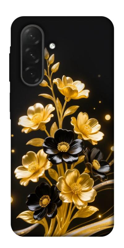 Чехол itsPrint Golden shine для Samsung Galaxy A26 5G, цветы, купить оптом с доставкой
