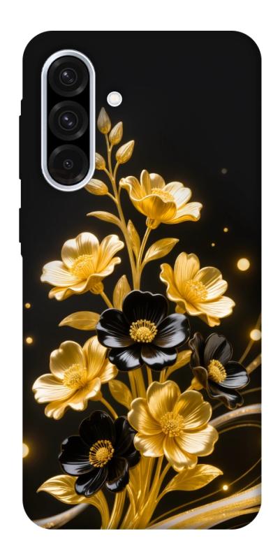 Чехол itsPrint Golden shine для Samsung Galaxy A56 5G, цветы, купить оптом с доставкой
