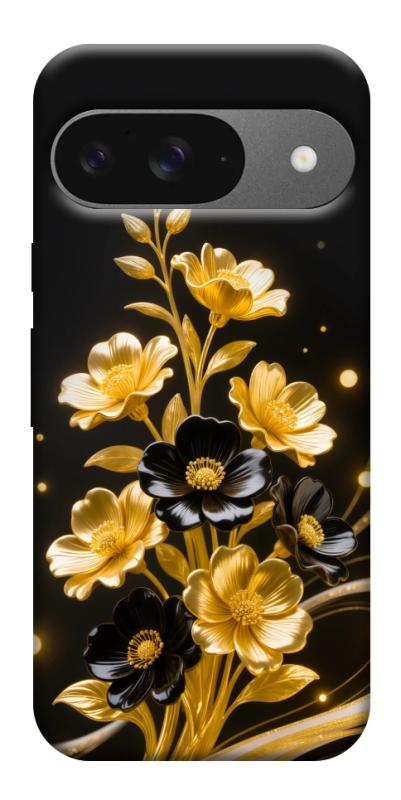 Чехол itsPrint Golden shine для Google Pixel 10, цветы, купить оптом с доставкой