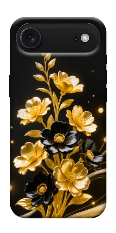Чехол itsPrint Golden shine для Apple iPhone 17 Air (6.5"), цветы, купить оптом с доставкой