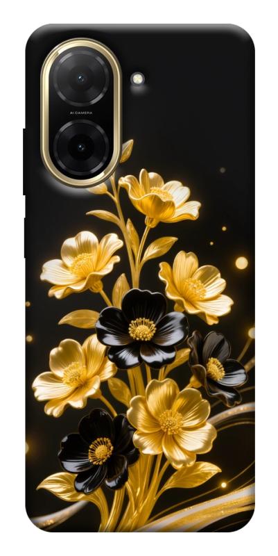 Чехол itsPrint Golden shine для Xiaomi Redmi A5 (Europe version), цветы, купить оптом с доставкой