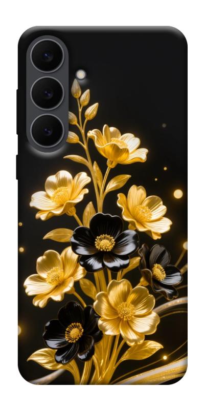 Чехол itsPrint Golden shine для Samsung Galaxy S25 FE, цветы, купить оптом с доставкой