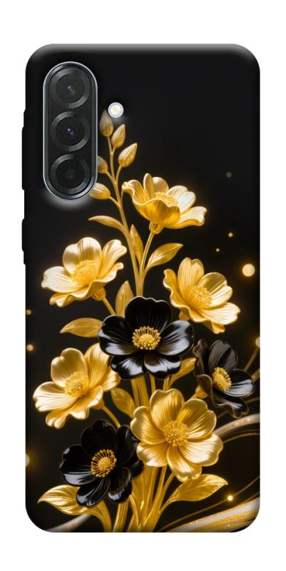 Чехол itsPrint Golden shine для Samsung Galaxy A57 5G, цветы, купить оптом с доставкой
